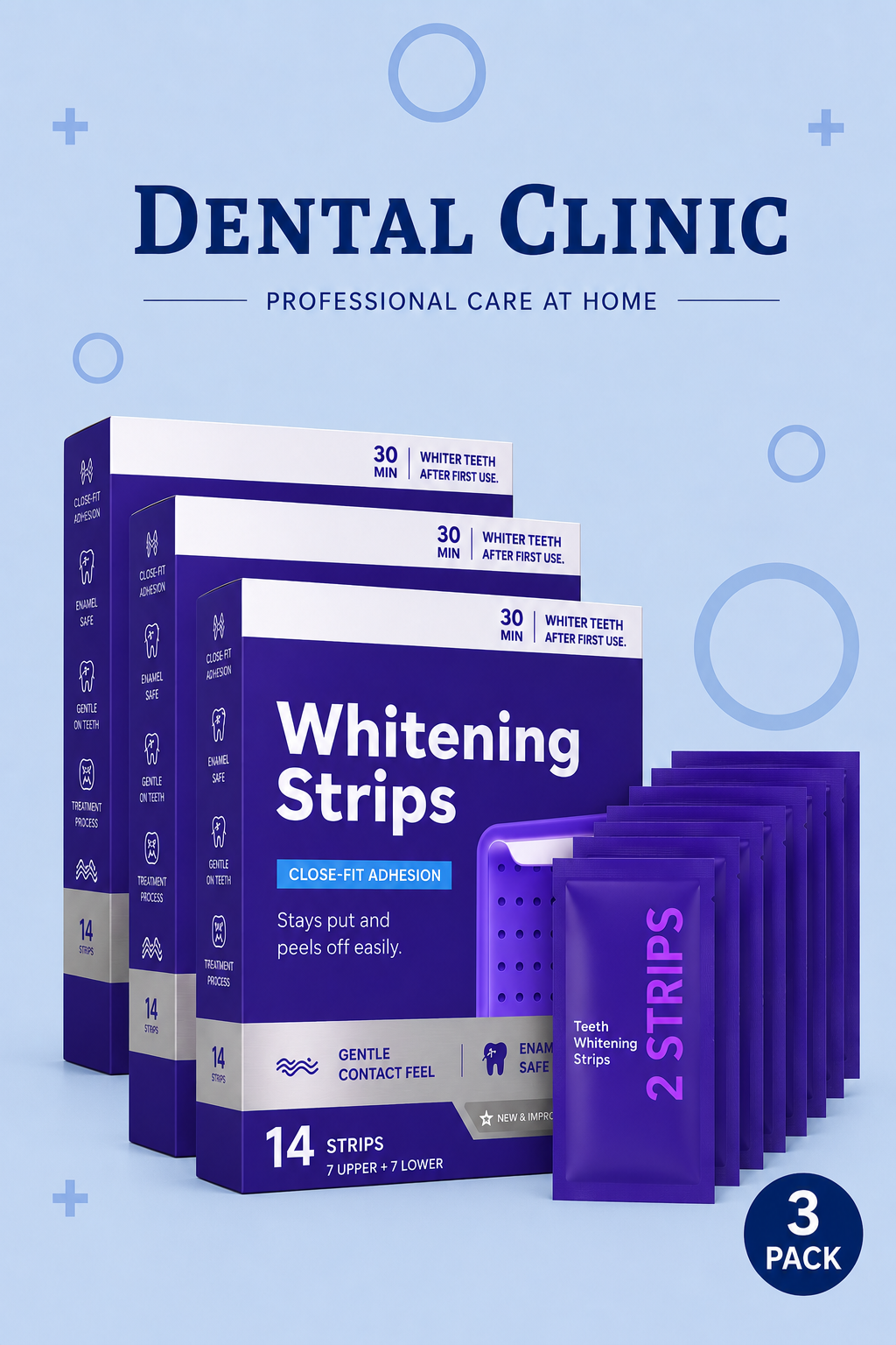 Crystal Smile™ Teeth Whitening Strips