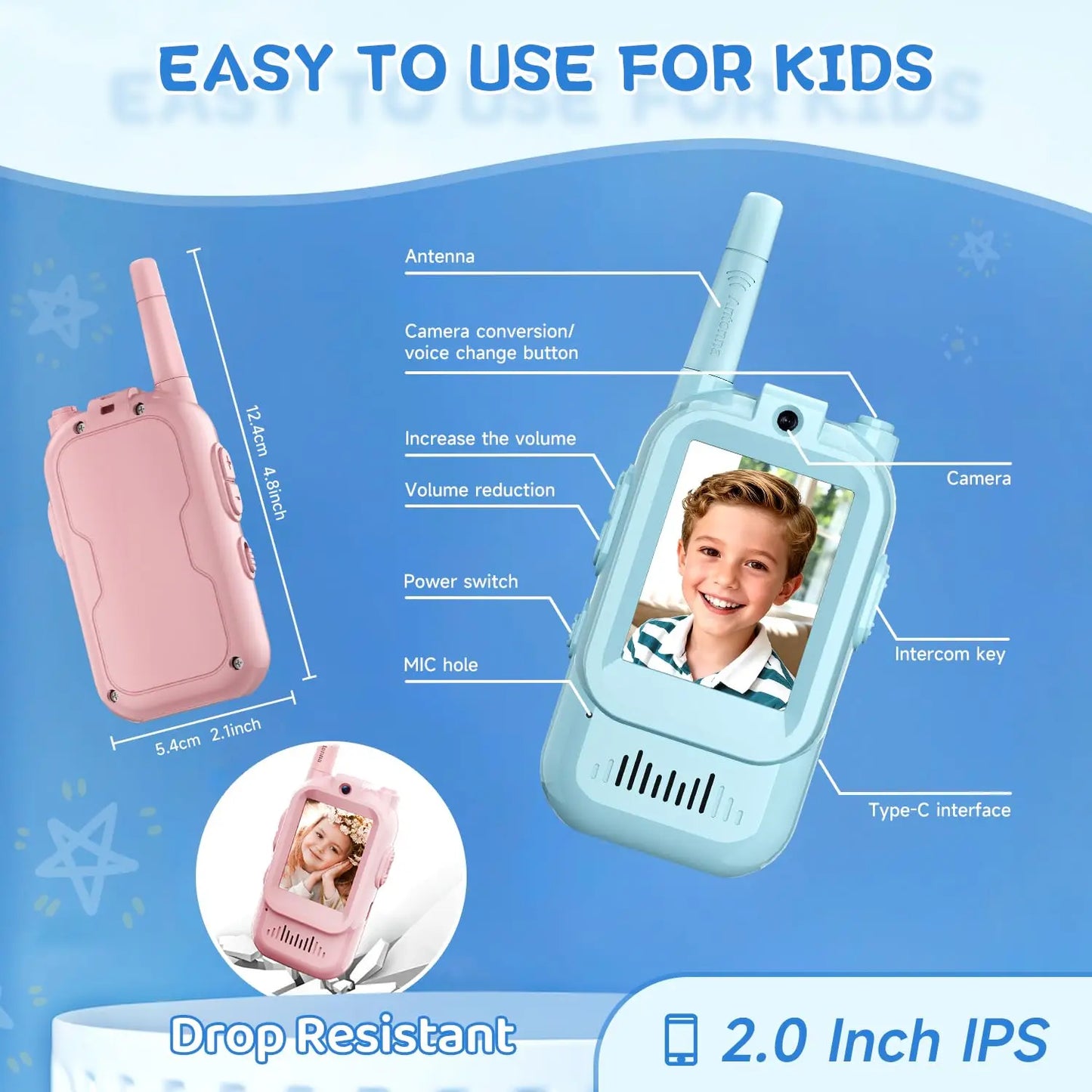 Mini Walkie Talkies