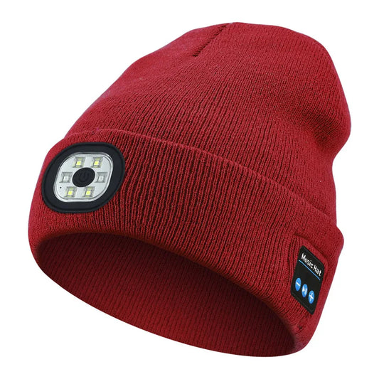 Smart Winter Beanie – Music, Light & Warmth