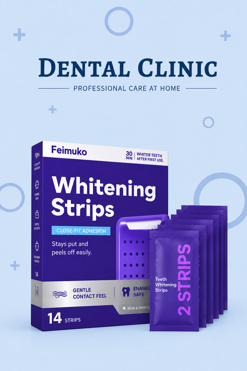 Crystal Smile™ Teeth Whitening Strips